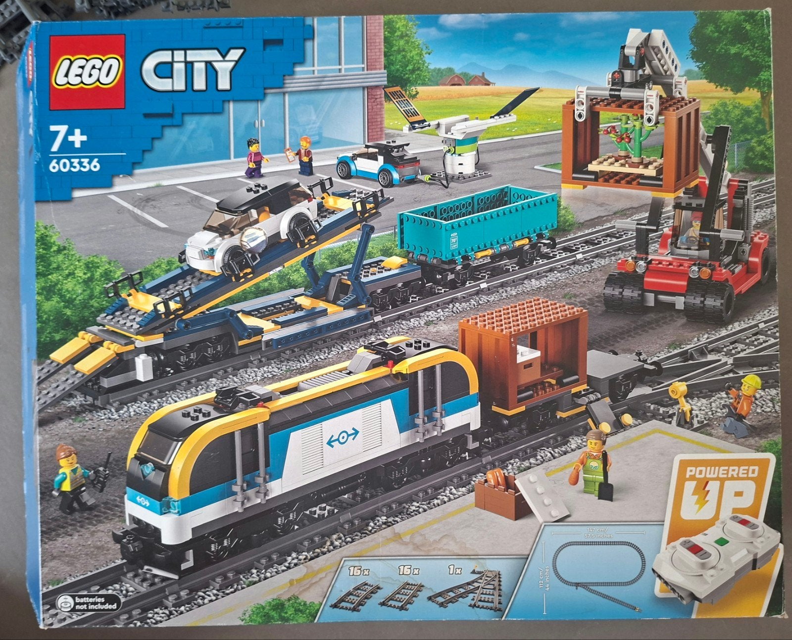 Lego goederentrein (60336) met afstandsbediening, Compleet, City, Lego, Ophalen of Verzenden