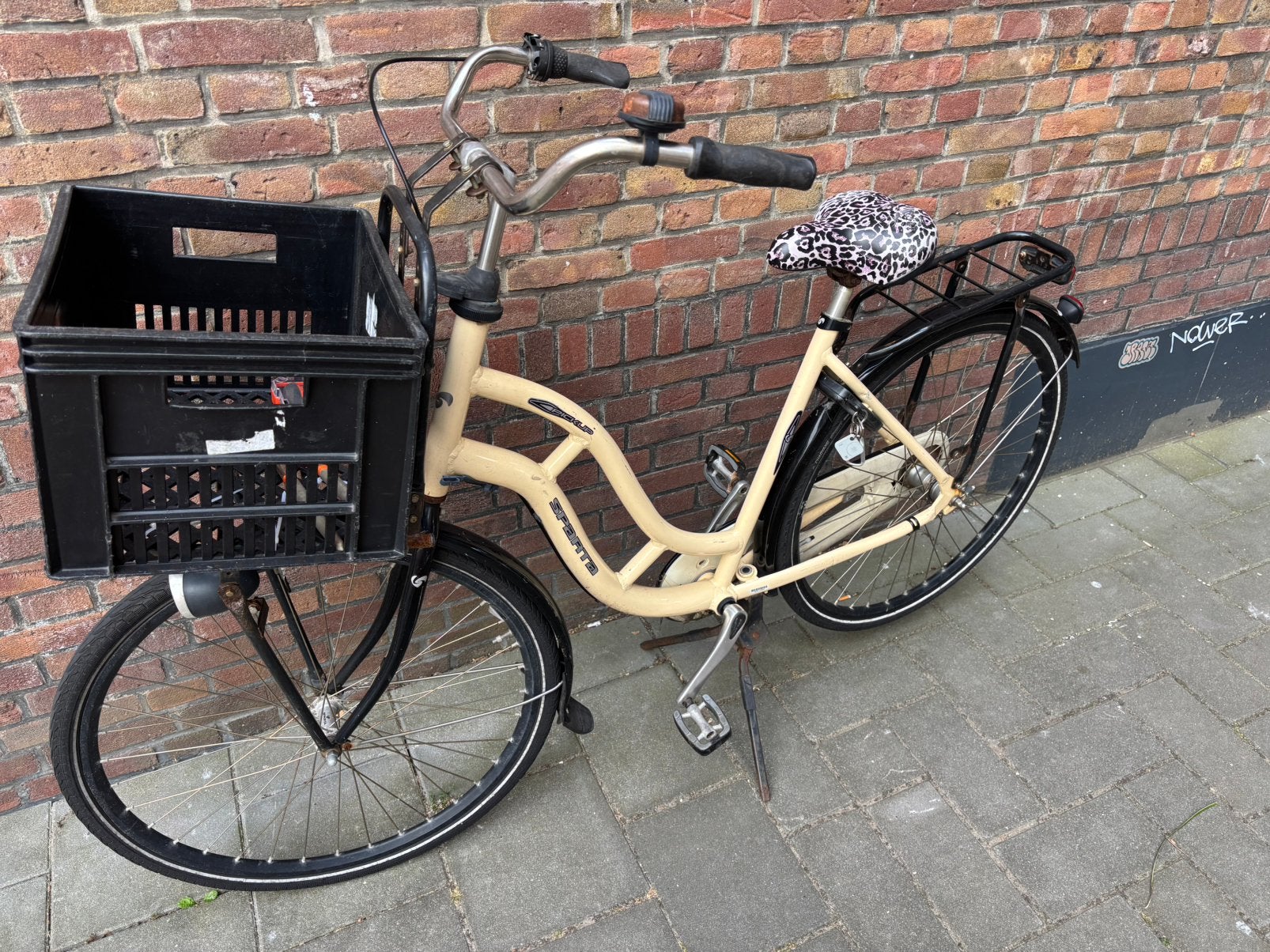 Sparta damesfiets 28 inch, Ophalen, 2 zitjes, Sparta, Versnellingen