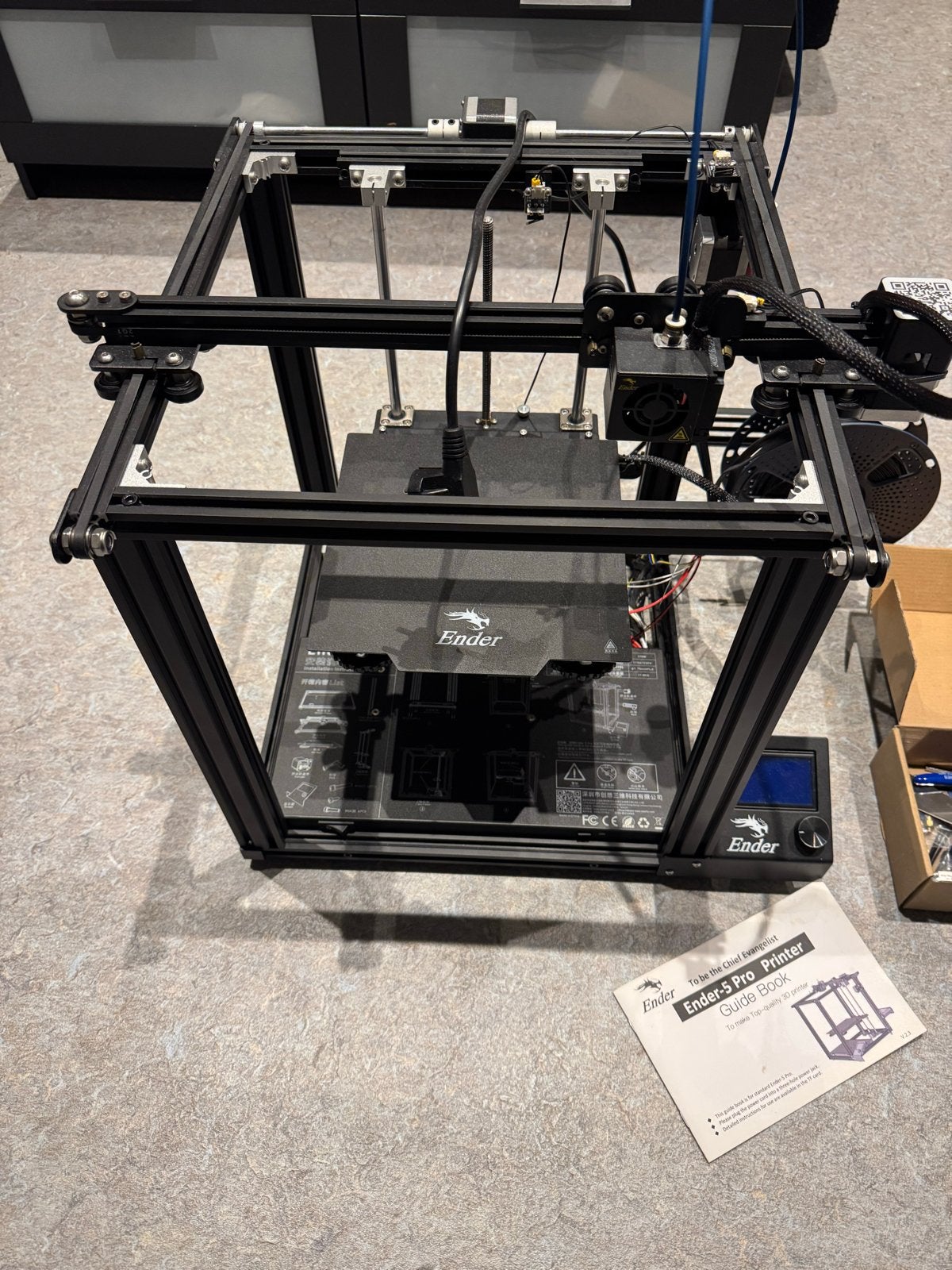 Creality Ender-5 Pro 3D-printer - Zo goed als nieuw, Computers en Software, Ophalen, Zo goed als nieuw, Filament