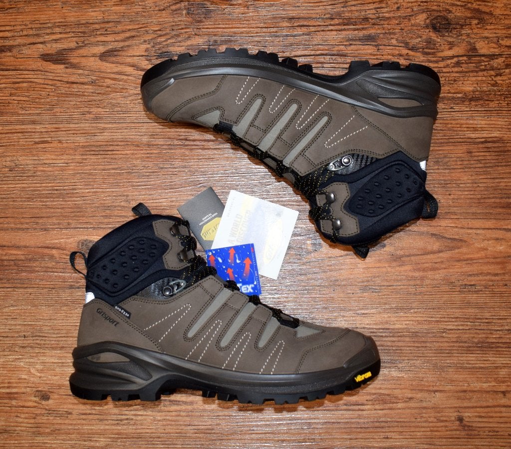 GRISPORT - Hiking boots Bolton Mid Brown - maat 42, Bruin, Nieuw, Grisport, Wandelschoenen