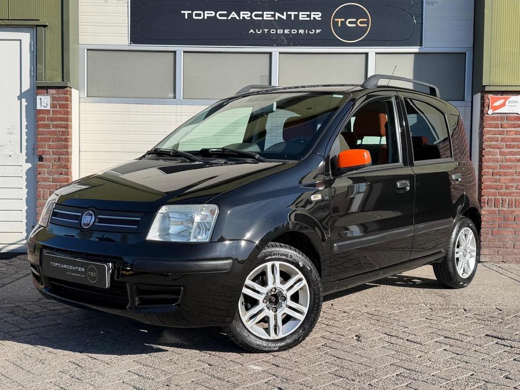 Fiat Panda 1.2 Emotion/CLIMA/PARKS/LM.VELG/APK/NAP, Auto's, Fiat, Voorwielaandrijving, Parkeersensor, Gebruikt, Zwart