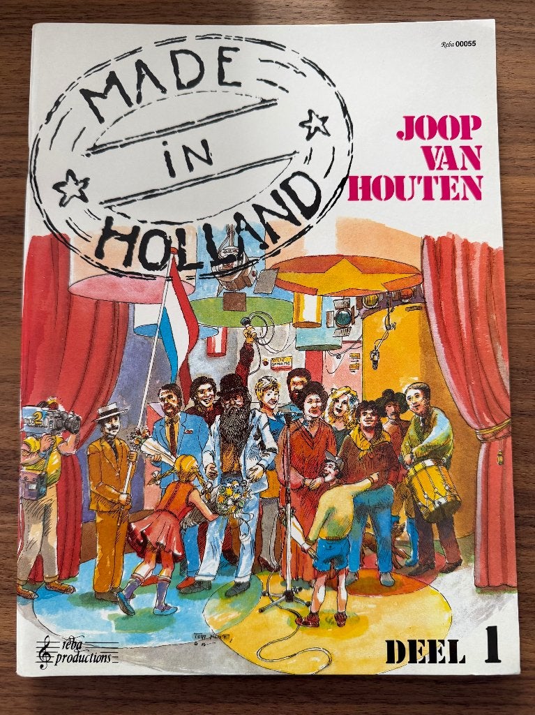 Joop van Houten boekenlot - Muziekboeken voor keyboard, Gebruikt, Verzenden, Overige genres, Les of Cursus