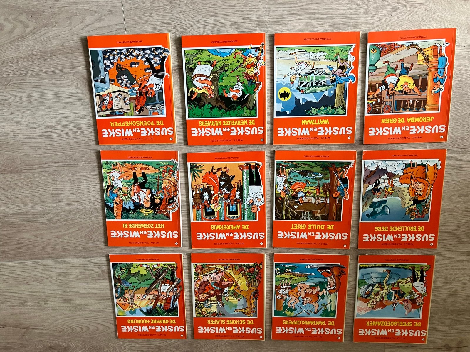 Suske en Wiske collectie - 12 stripboeken - jaren 90, Boeken, Stripboeken, Meerdere stripboeken, Ophalen, Gelezen