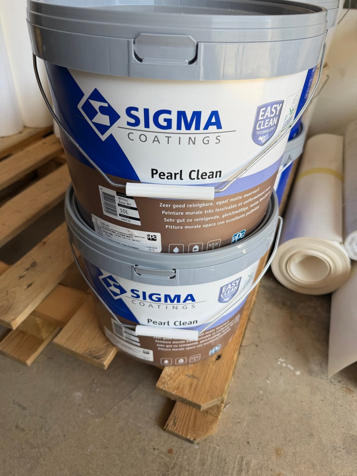 Sigma Pearl Clean Mat Farrow & Ball FAR 241 - 2x10L Nieuw, Ophalen, Overige kleuren, Nieuw, Verf