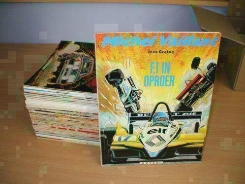 89x MICHEL VAILLANT-GOEDE STAAT-LOSSE VERKOOP, Eén stripboek, Ophalen of Verzenden, Zo goed als nieuw