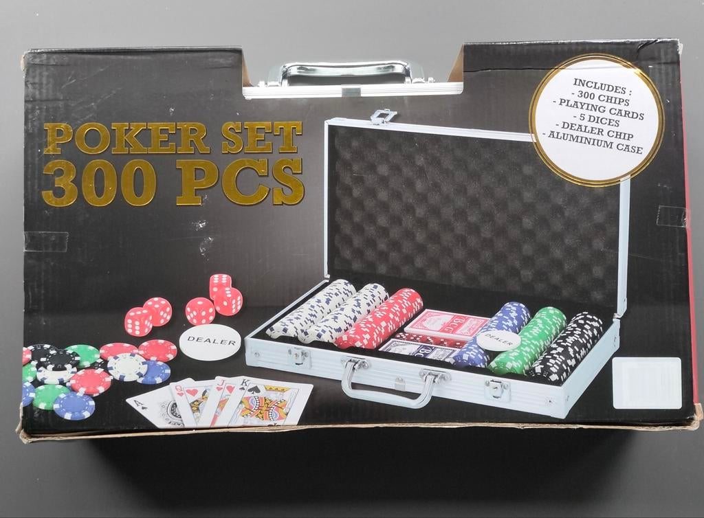 Pokerset in een koffer, Verzenden, Nieuw