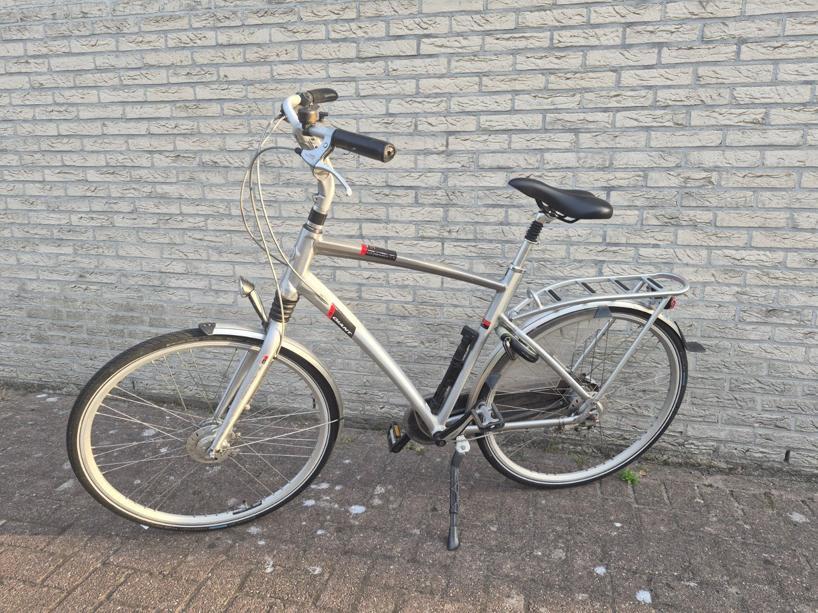 Giant Cosmo 1 herenfiets - 8 versnellingen, Fietsen en Brommers, Fietsen | Heren | Herenfietsen, Ophalen, Velgrem, Versnellingen