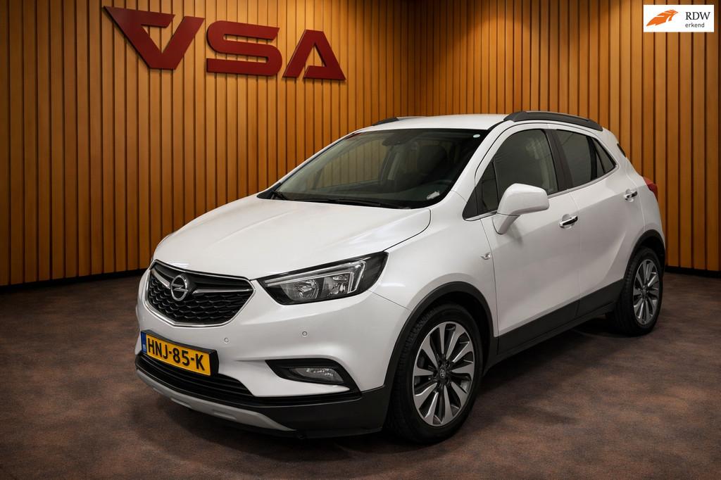 Opel MOKKA X 1.4 Turbo Innovation|Automaat|Leer|Cruise|Camer, 15 km/l, Gebruikt, Met garantie (alle), Wit
