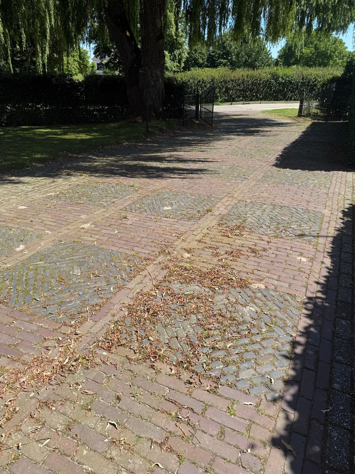 Gebruikte klinkers en tegels voor oprit of terras, Doe-het-zelf en Verbouw, Tegels, Ophalen, Overige materialen, Gebruikt, Minder dan 20 cm