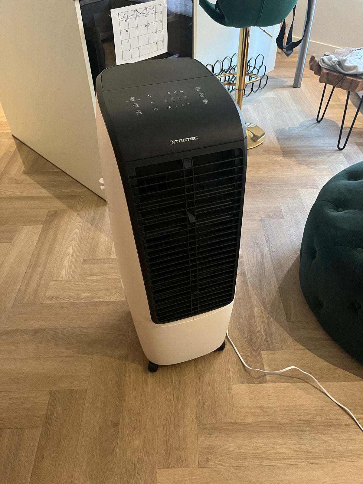 Trotec Aircooler PAE 51: 4-in-1 Luchtkoeler 60m², Ophalen, Minder dan 60 m³, Timer, 3 snelheden of meer