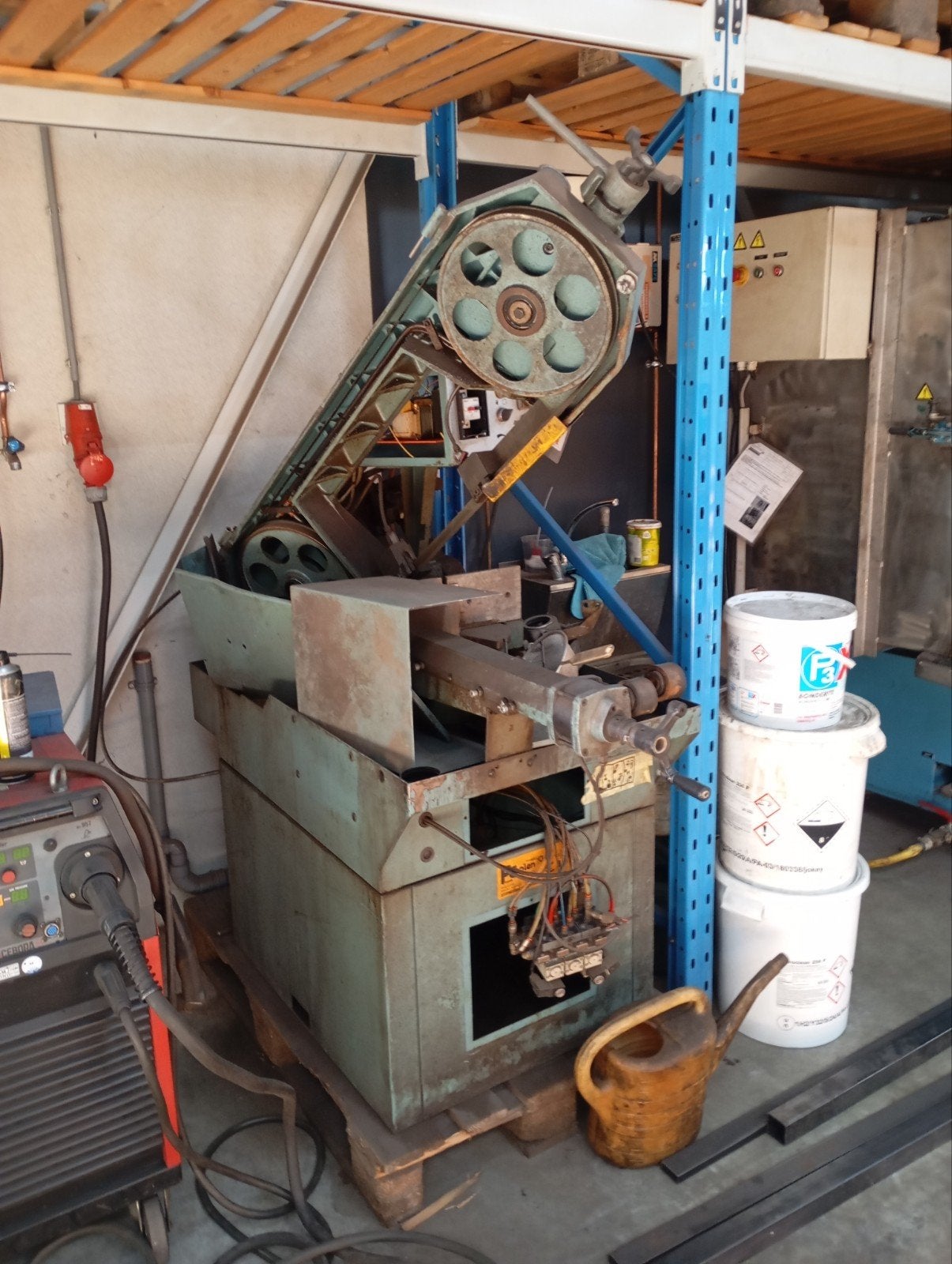 lintzaagmachine opknapper, Ophalen, Gebruikt