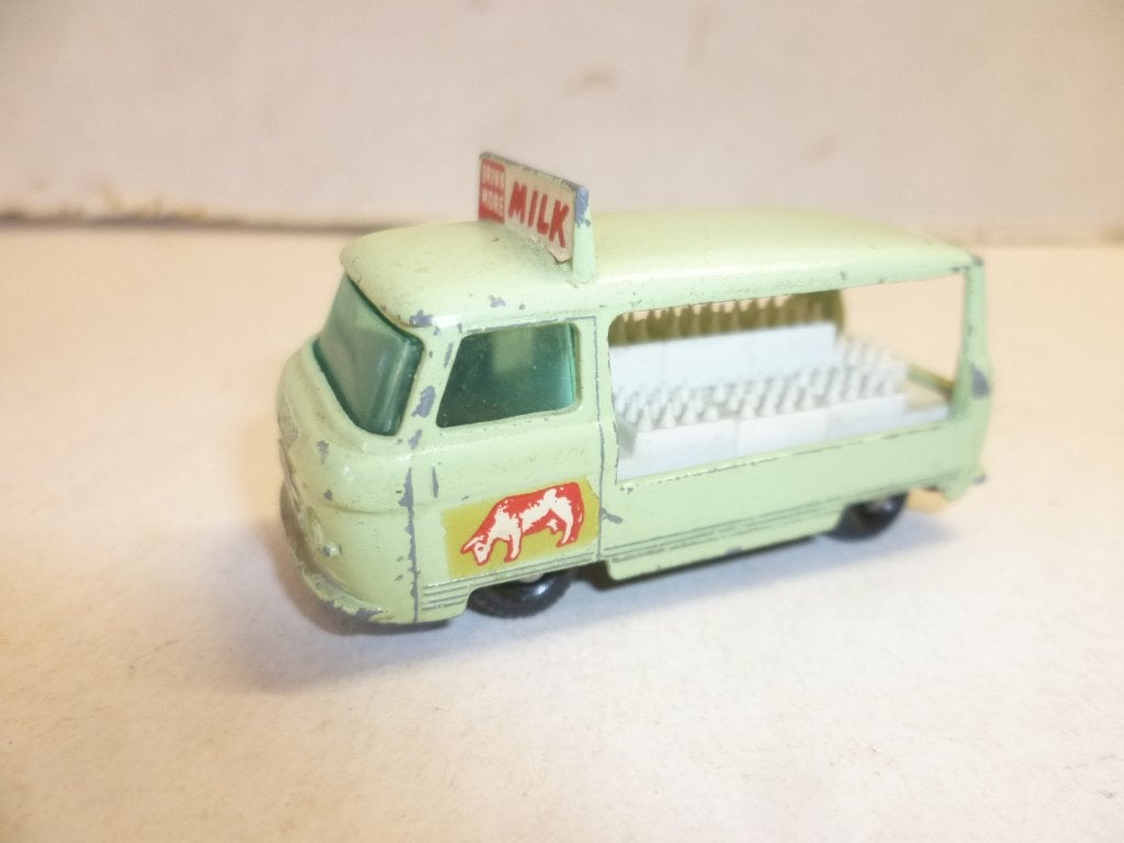 Matchbox Lesney nr 21 Bottle Float Milk Wagen  60er jaren, Ophalen of Verzenden, Gebruikt, Auto