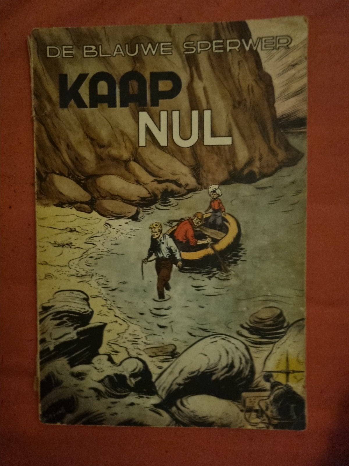 1e druk De Blauwe Sperwer - Kaap Nul (Stripboek), Eén stripboek, Ophalen of Verzenden, Gelezen, Onbekend