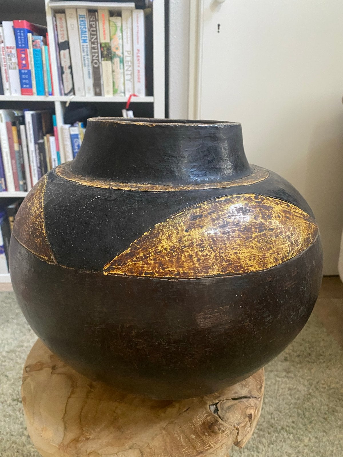 Handgemaakte Afrikaanse Aardewerk Zulu Pot, Zuid-Afrika, Ophalen of Verzenden