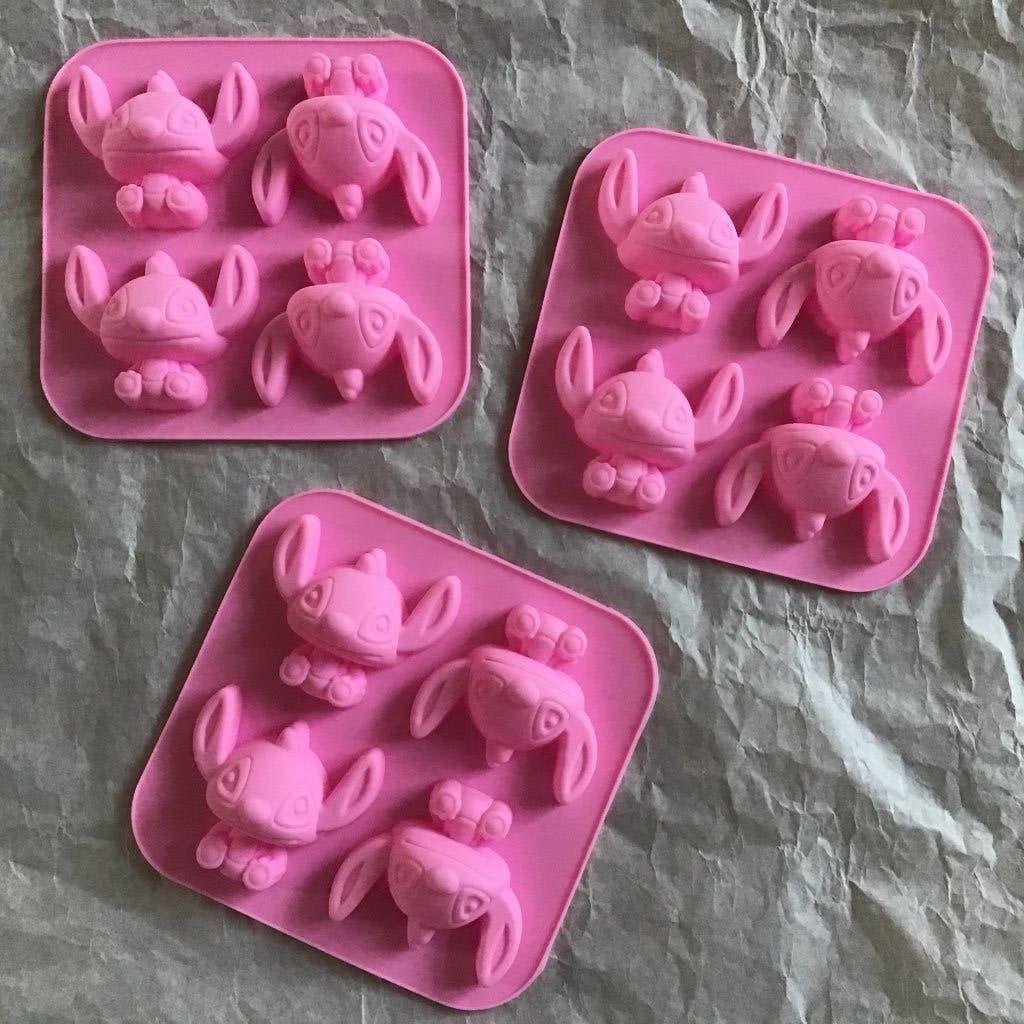 Siliconen bakvorm mal Stitch zeep snoep koek cake gips vorm, Ophalen of Verzenden, Nieuw, Bakvorm