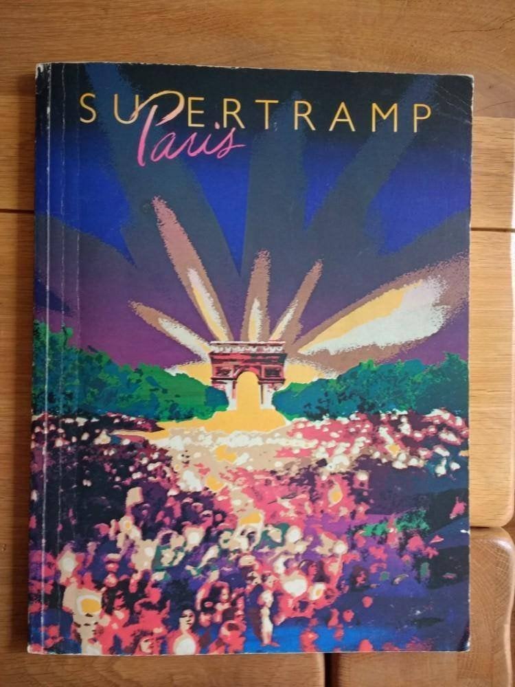 Supertramp- Paris - Sheet Music  Piano -Vocal- Guitar Chords, Ophalen of Verzenden, Gebruikt, Artiest of Componist, Gitaar