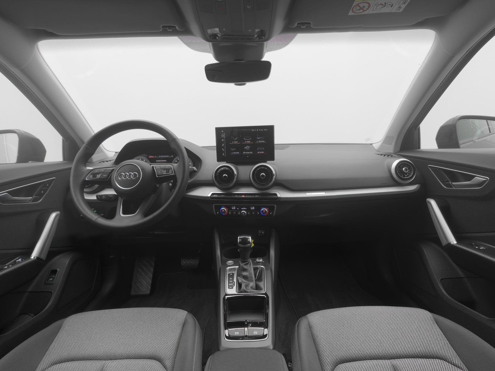Audi Q2 S-line 35 TFSI S-tronic 150pk | Elektrische bedienba, Auto's, 4 cilinders, 150 pk, Leder en Stof, 690 kg