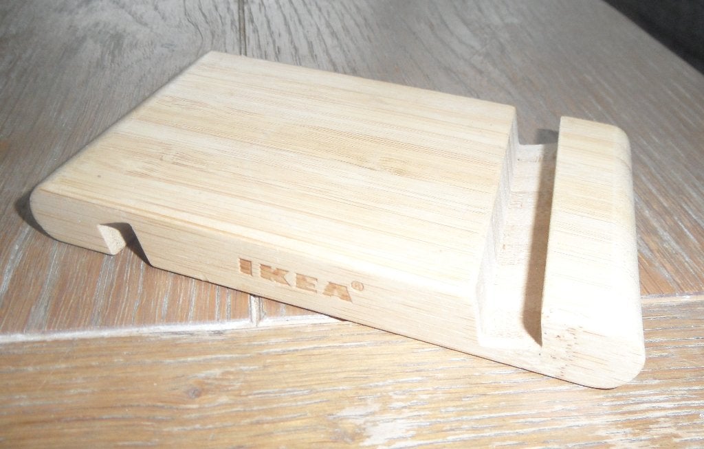In nieuwstaat: houten telefoonhouder van IKEA, Ophalen of Verzenden, Zo goed als nieuw, Overige typen
