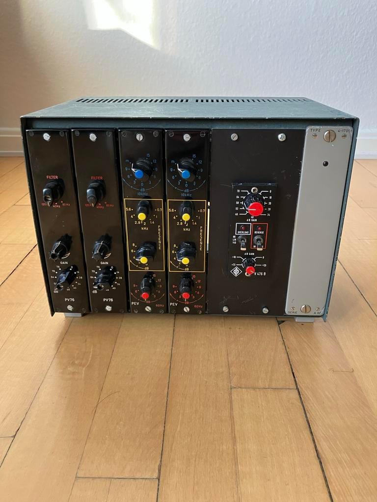 Vintage Neumann Rack met PV76, PVEV en V476B modules, Ophalen of Verzenden, Zo goed als nieuw