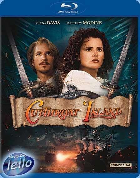 Blu-ray: Cutthroat Island (1995 Geena Davis) UK niet NLO, Cd's en Dvd's, Ophalen of Verzenden, Nieuw in verpakking, Actie
