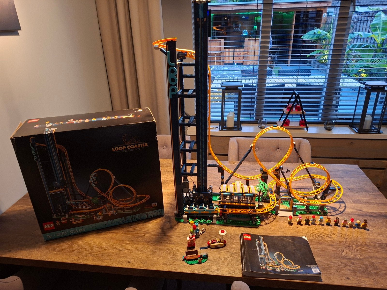 LEGO Loop Coaster 10303 - Achtbaan, Overige thema's, Lego, Ophalen of Verzenden, Zo goed als nieuw