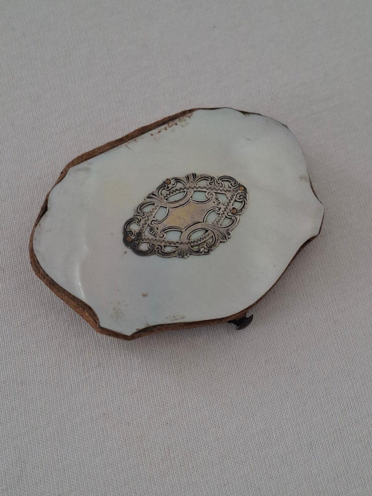 Antiek Parelmoer Beursje, Antiek en Kunst, Ophalen of Verzenden