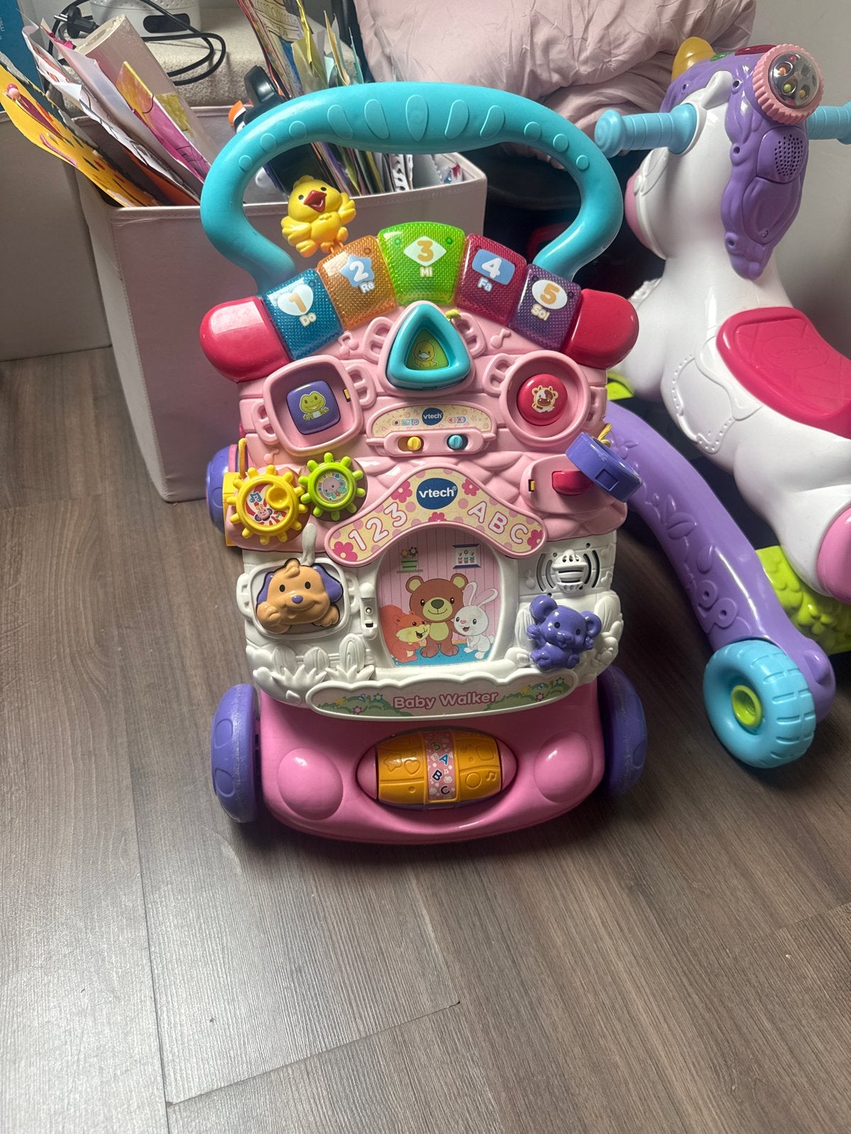 VTech Baby Walker Loopwagen - Gebruikt maar goede staat, Ophalen, Gebruikt, Overige typen, Met licht