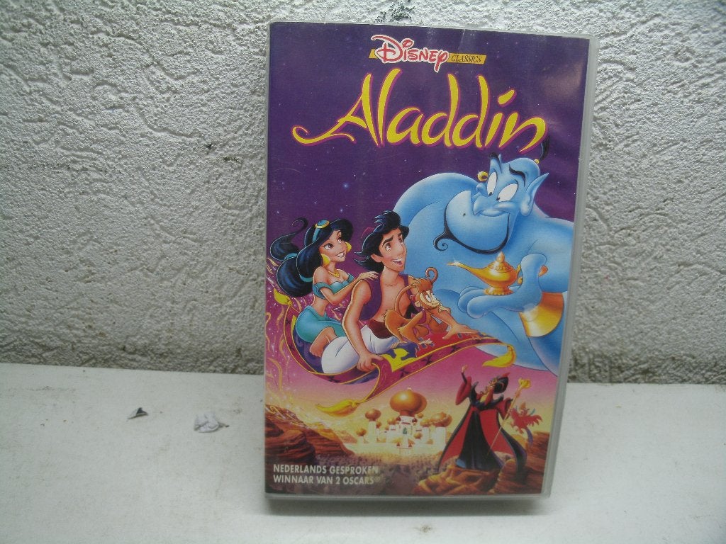 vhs 165a aladdin, Cd's en Dvd's, Alle leeftijden, Ophalen of Verzenden, Zo goed als nieuw