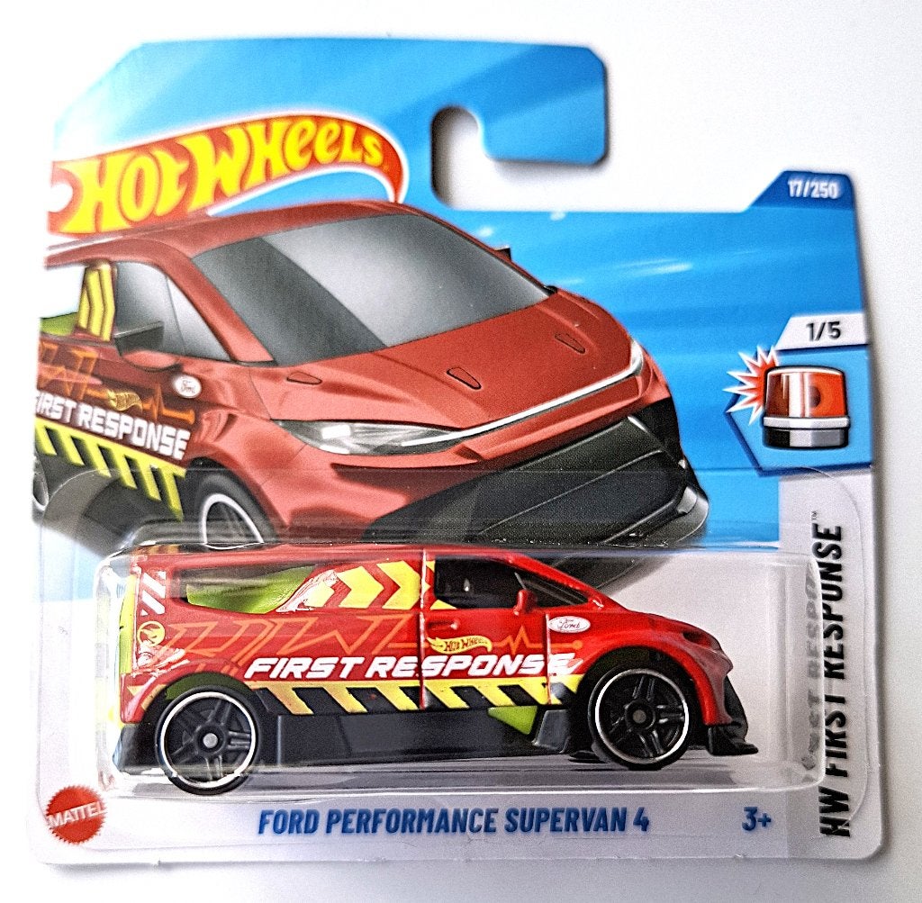 Hot Wheels Ford performance Supervan 4, Treasure Hunt (TH), Ophalen, Nieuw, Auto