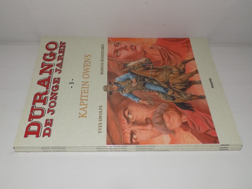 Durango [De jonge jaren] ~ Complete serie 1 t/m 3, Complete serie of reeks, Ophalen of Verzenden, Zo goed als nieuw