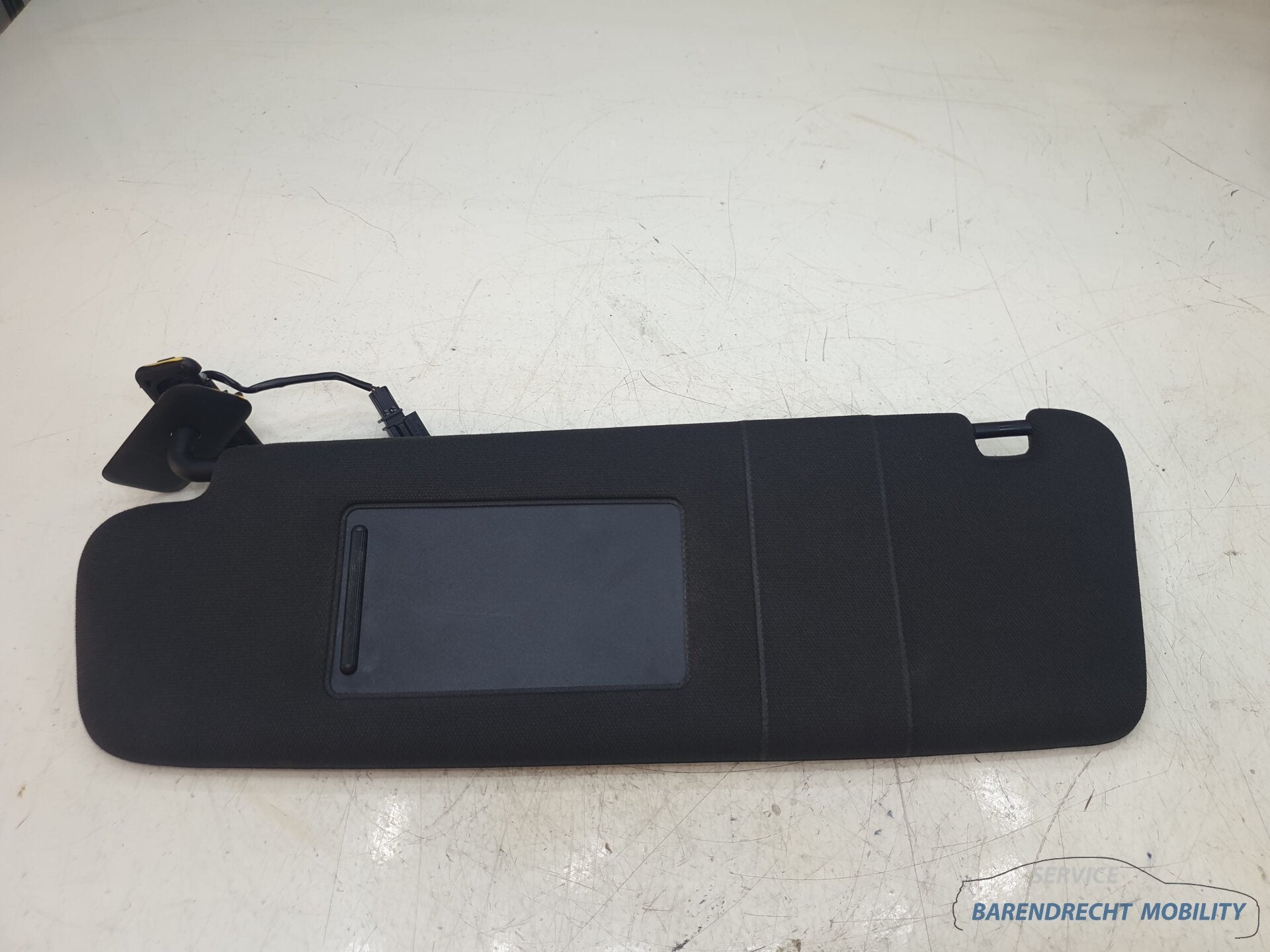 Audi Q7 4L zonneklep links bestuurderskant 4L0857551 zwart o