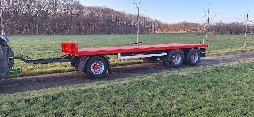 Platte wagen, Ophalen, Transport