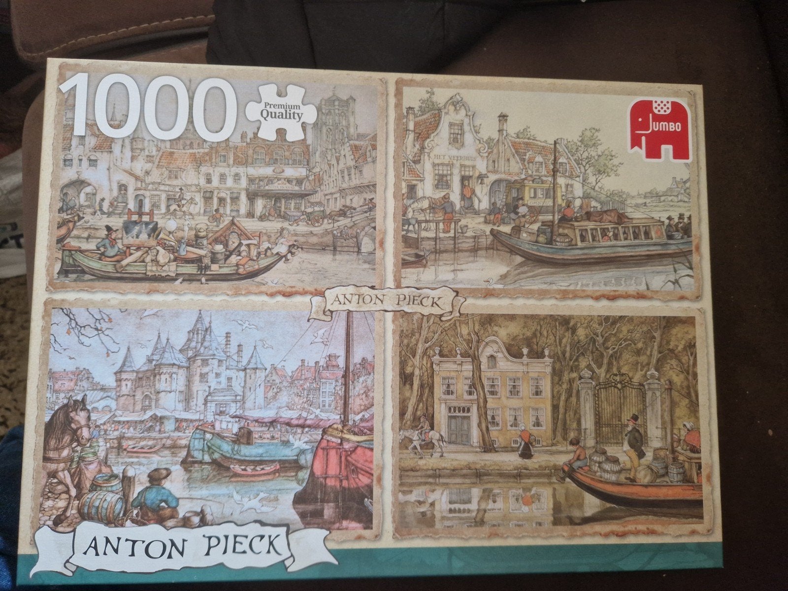 Anton Pieck Legpuzzel 1000 stukjes - Premium Collection, Ophalen of Verzenden, 500 t/m 1500 stukjes, Zo goed als nieuw, Legpuzzel