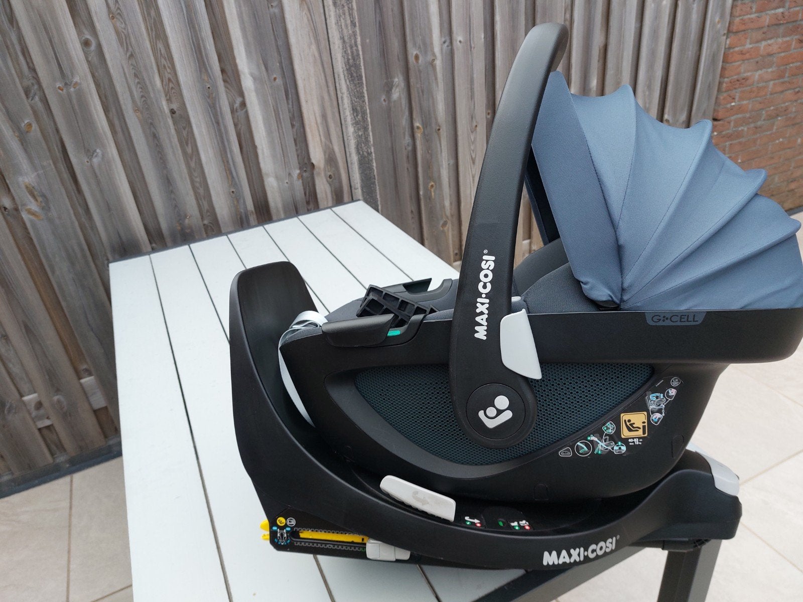 Maxi cosi Pebble 360 incl. isofix base, Kinderen en Baby's, Autostoeltjes, Ophalen, Autogordel of Isofix, Gebruikt, 0 t/m 13 kg