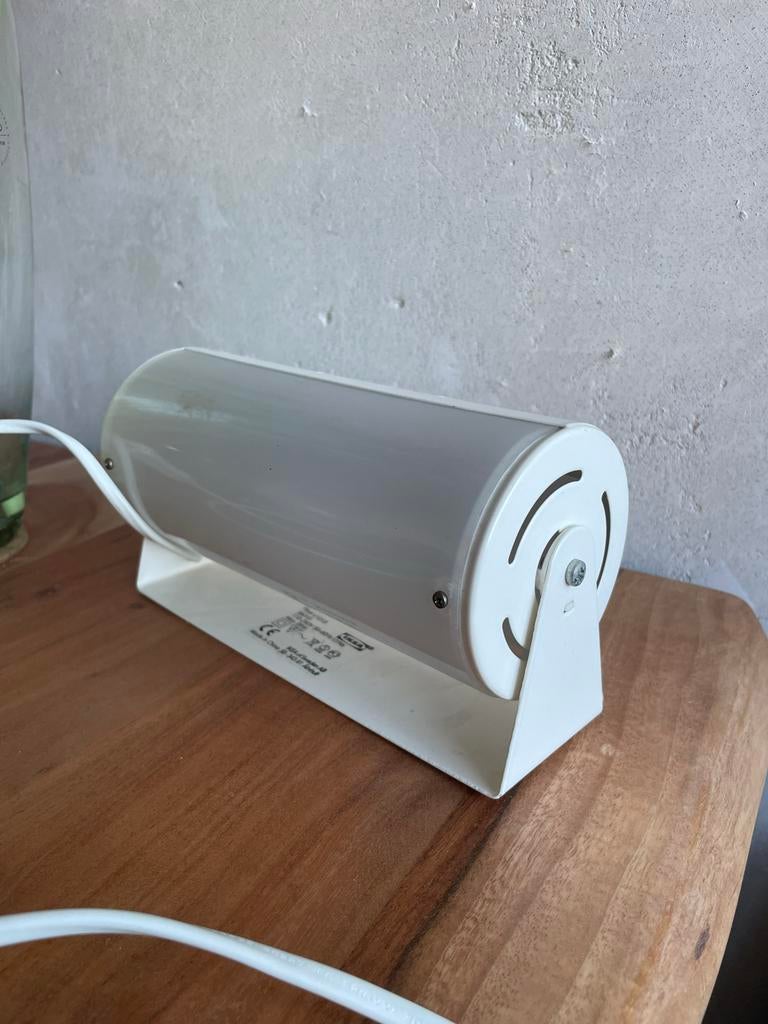Ikea Smyg lampje retro - Wit, Ophalen of Verzenden, Gebruikt, Kunststof