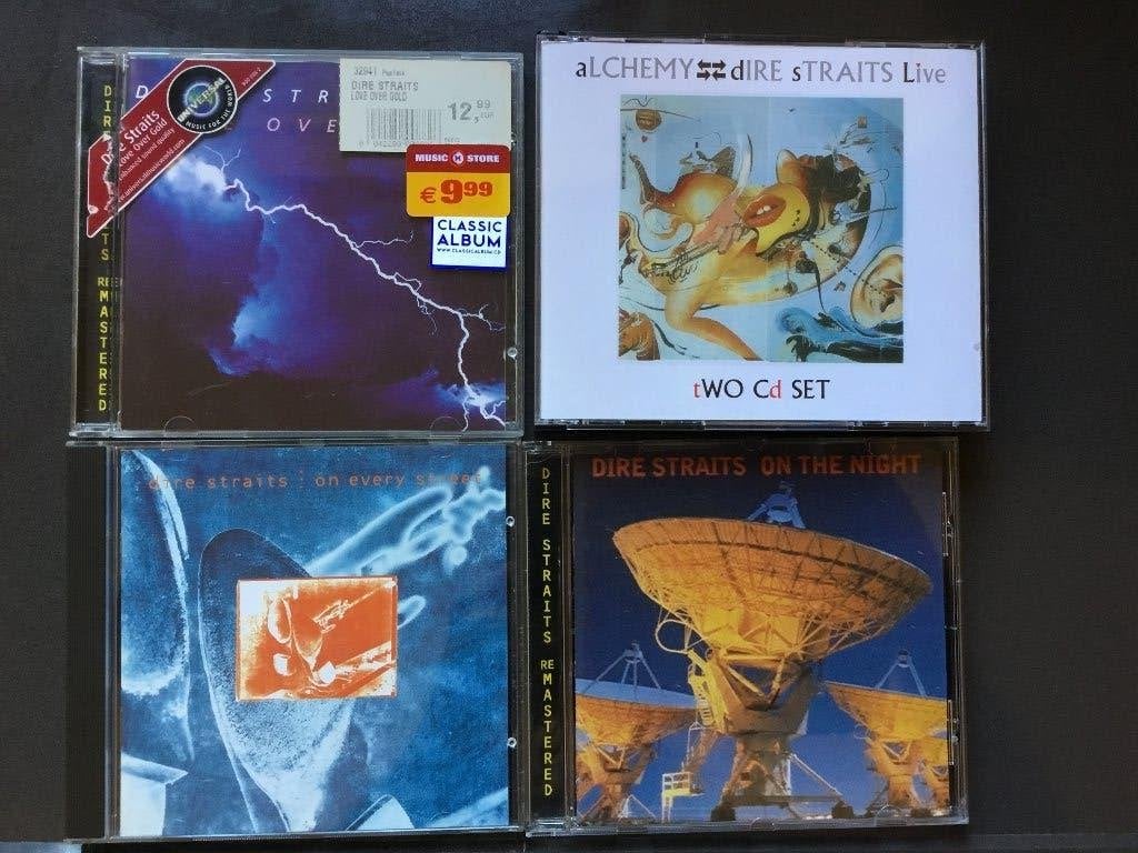 Dire Straits - Mark Knopfler - Sultans - Lotje van vier CDS, Overige typen, Ophalen of Verzenden, Zo goed als nieuw, Speciale editie