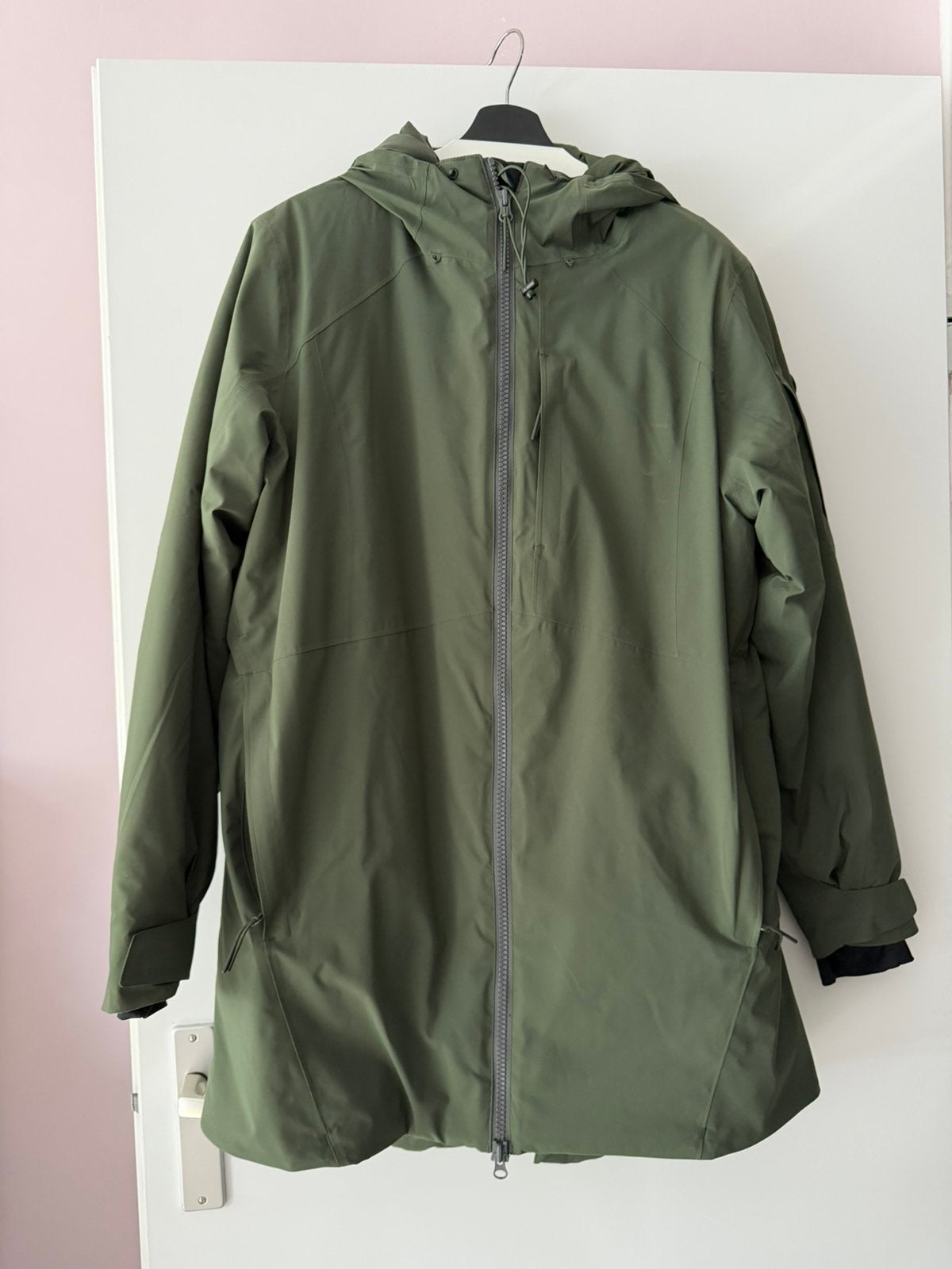 Winterjas, Ophalen of Verzenden, Zo goed als nieuw, Maat 42/44 (L), Groen