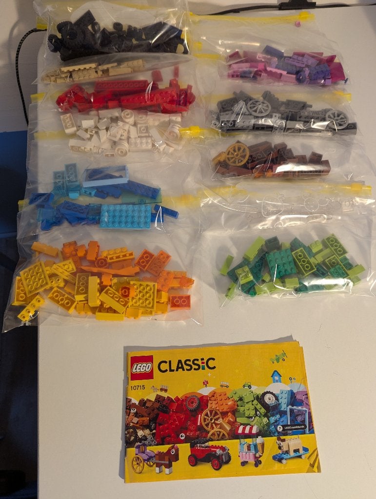 LEGO 10715 Stenen op wielen, Inclusief instructies, Overige thema's, Lego, Ophalen of Verzenden
