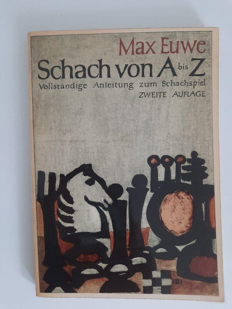 Max Euwe Schach von A bis Z, Ophalen of Verzenden, Zo goed als nieuw, Max Euwe, Denksport