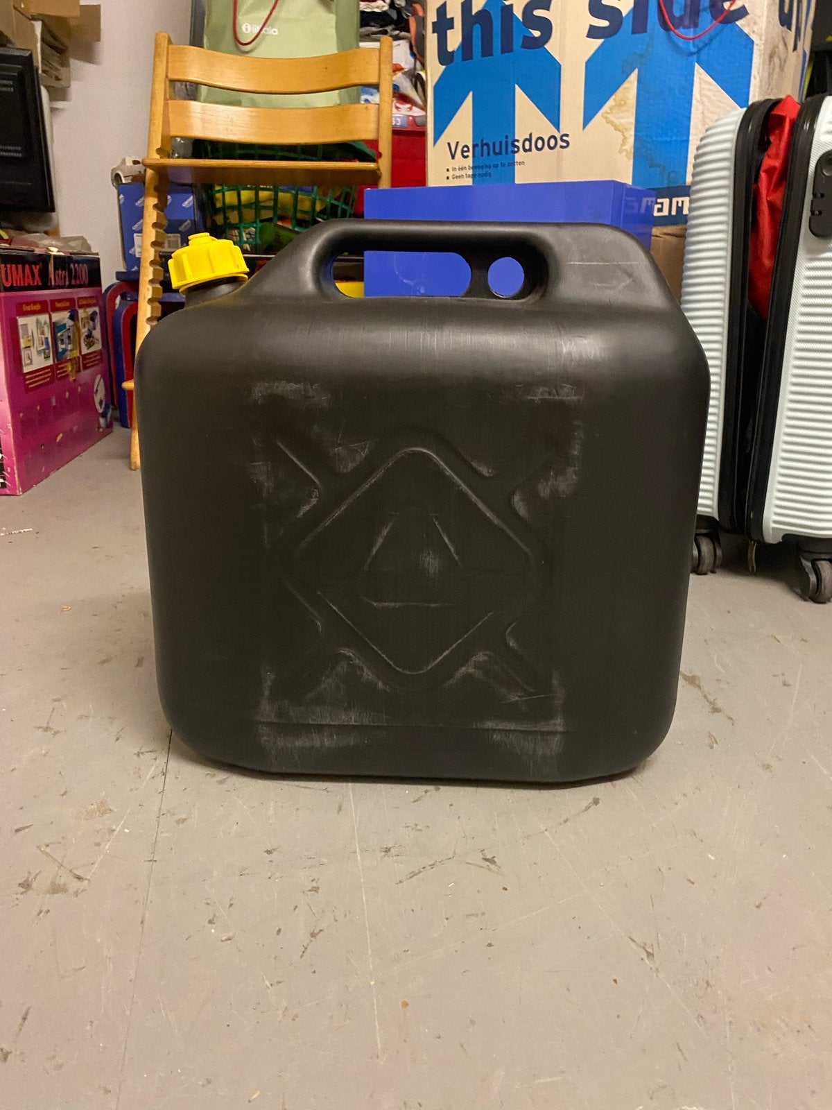 Zwarte 20L jerrycan, ongebruikt, Auto-onderdelen, Ophalen, Nieuw