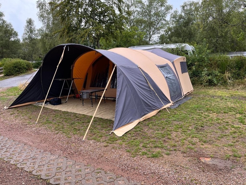 Cabanon Monaco Basic (2022) – compleet en goed onderhouden, Caravans en Kamperen, Ophalen, Meerkleurig, Cabanon, Meer dan 6