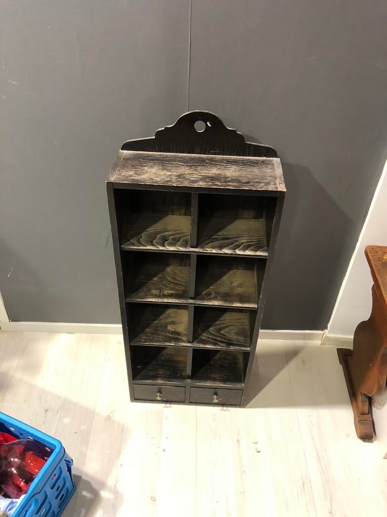 Klein kastje voor overal in huis of in tuin, Huis en Inrichting, Kasten | Wandmeubels, Ophalen, 100 tot 150 cm, Teakhout, Zo goed als nieuw