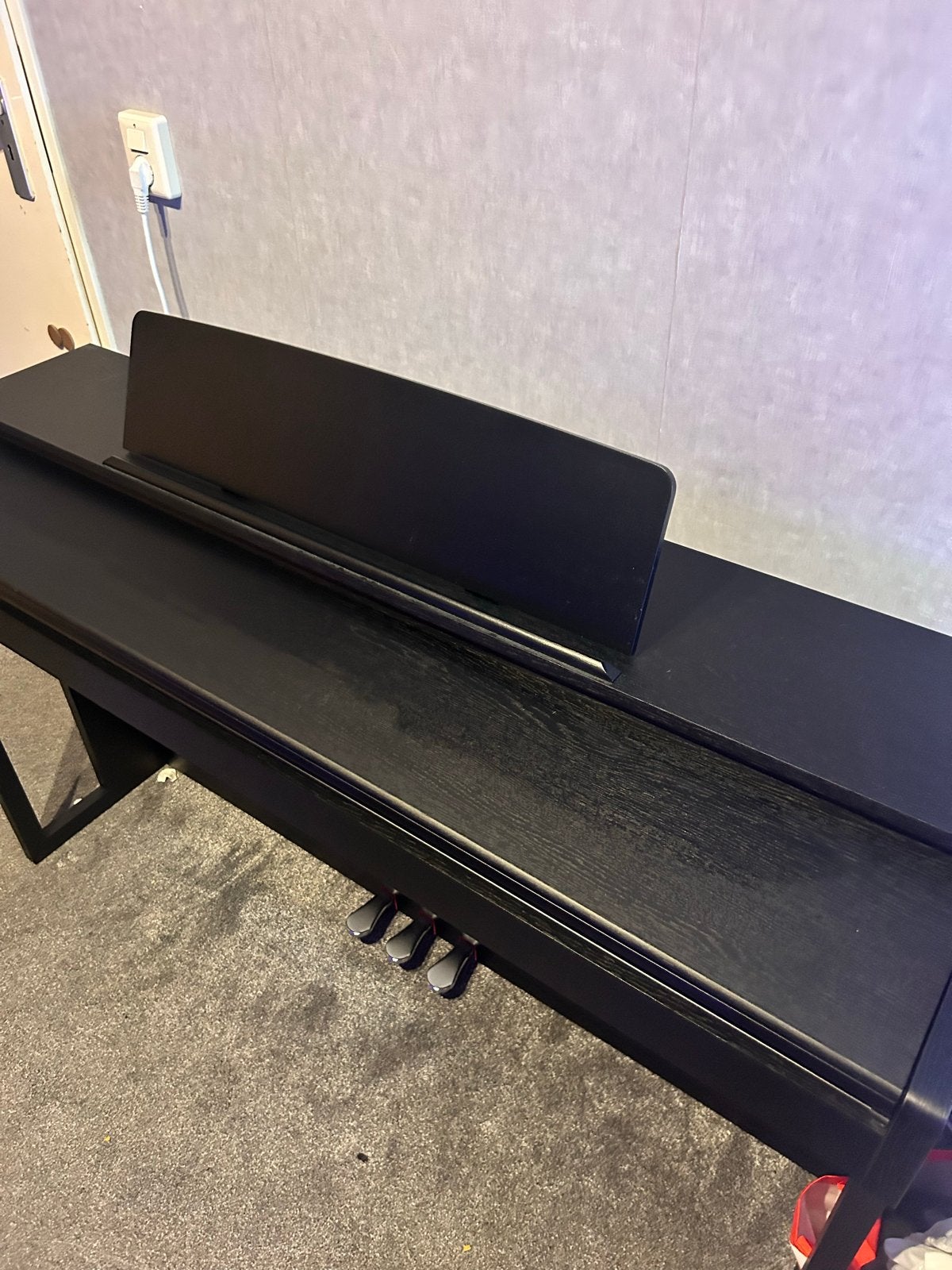 Fazley DP-320 Digitale Piano - Zwart, Ophalen, Zwart, Digitaal, Zo goed als nieuw