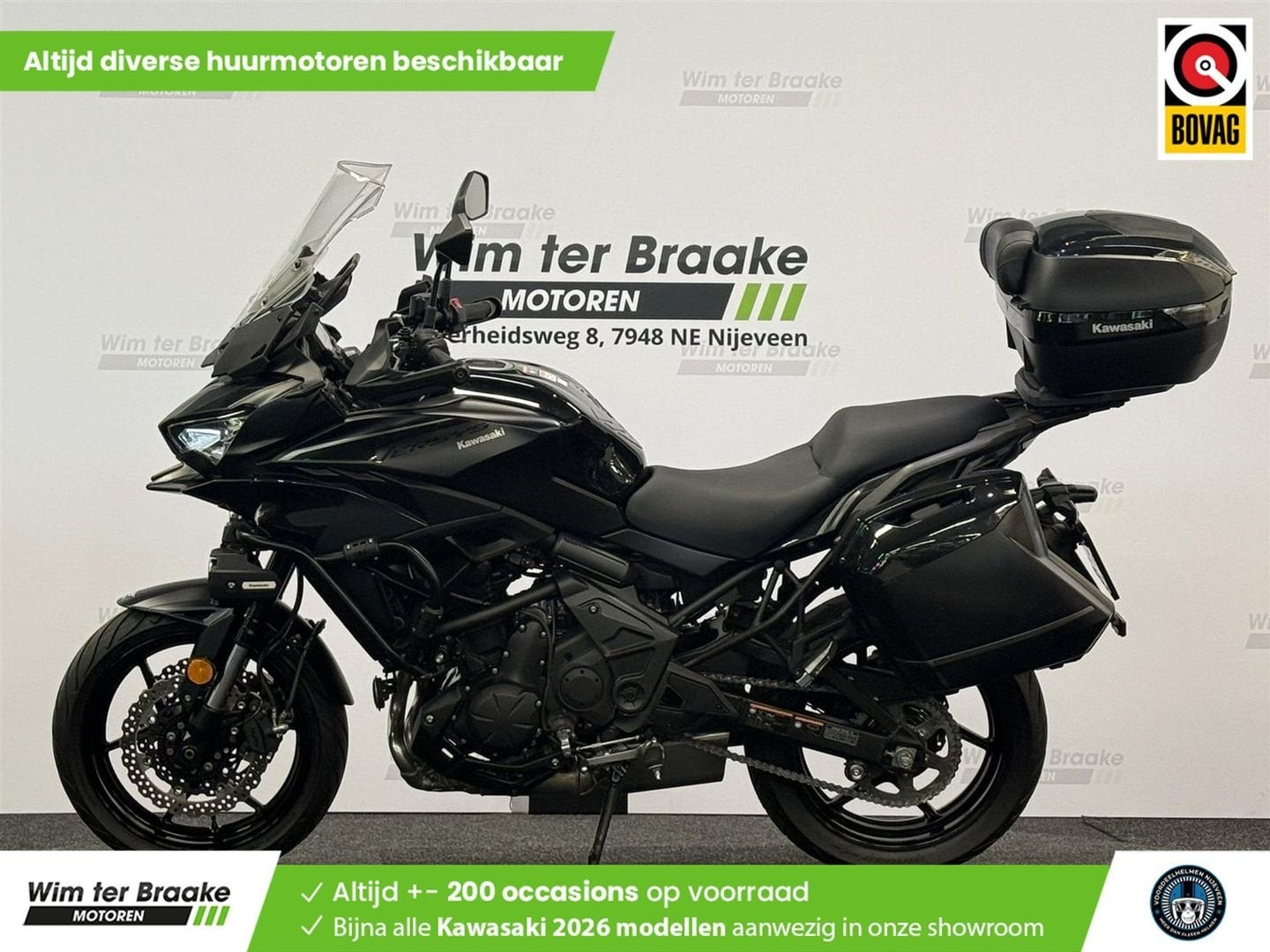 Kawasaki Versys 650 ABS Grand Tourer (bj 2024) 6,570 km, 2 cilinders, Bedrijf, Onbekend, KAWASAKI