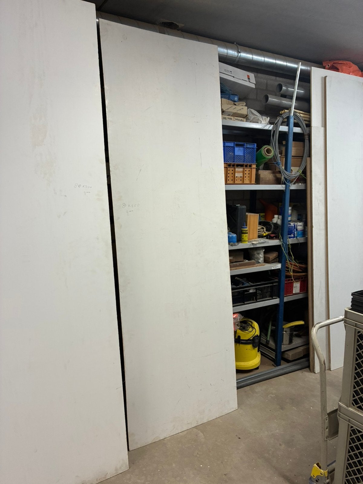 Te koop platen 9 mm multiplex, Ophalen, Zo goed als nieuw, Multiplex