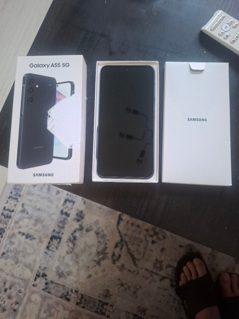 Mobiele telefoon Samsung Galaxy A55 5G nieuw, Telecommunicatie, Zwart, Nieuw, Ophalen of Verzenden, Zonder simlock