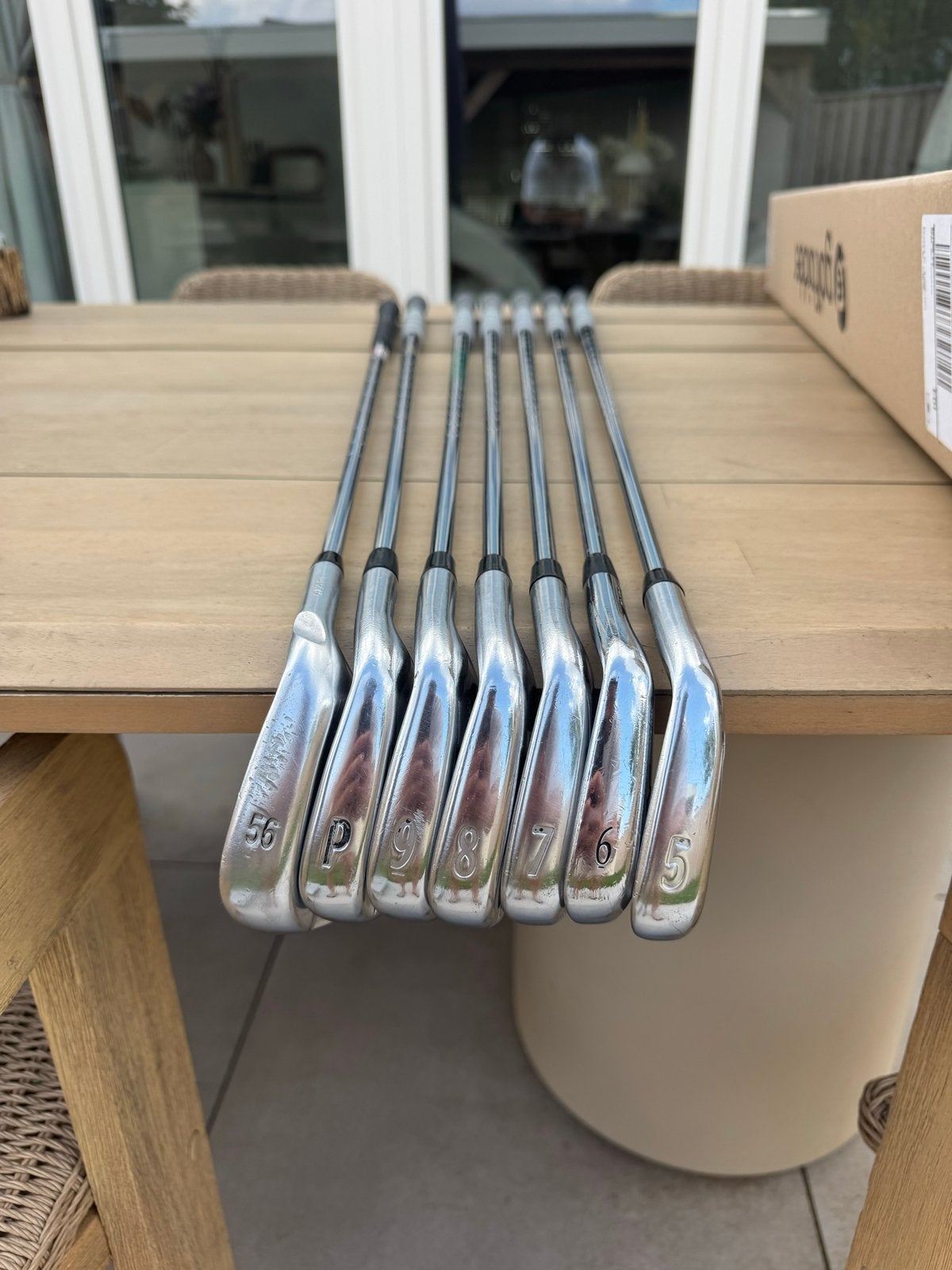 Golfset: Titleist AP2 Forged, Mizuno MP54, Ping Tour-S 56/12, Sport en Fitness, Golf, Ophalen of Verzenden, Gebruikt, Set, Overige merken