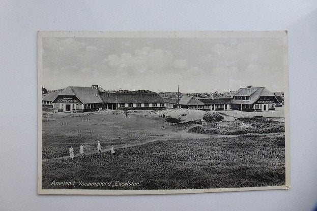 1938 AMELAND Vakantieoord Excelsior, Ophalen, 1920 tot 1940, Gelopen, Waddeneilanden