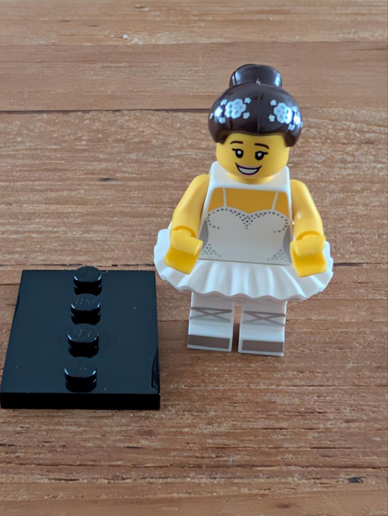 Lego Minifigures serie 15/ Ballerina, Lego, Ophalen of Verzenden, Zo goed als nieuw, Minifiguren serie