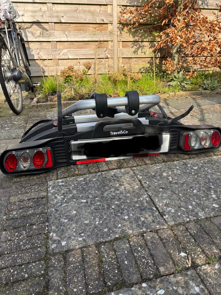 Fietsendrager Travel & Co., Auto diversen, Fietsendragers, Ophalen, Zo goed als nieuw, Trekhaakdrager